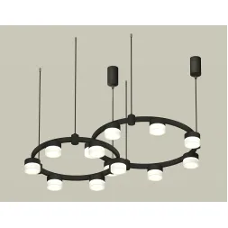Комплект подвесного светильника Ambrella Light Techno Ring XR92091002 (A9209x2, C9238, C9232, N8401)