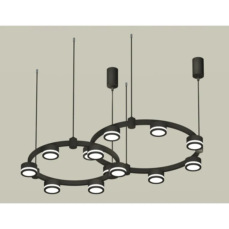 Комплект подвесного светильника Ambrella Light Techno Ring XR92091003 (A9209x2, C9238, C9232, N8415) в Нижнем Новгороде