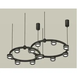 Комплект подвесного светильника Ambrella Light Techno Ring XR92091004 (A9209x2, C9238, C9232, N8434)