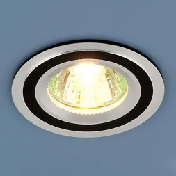 Встраиваемый светильник Elektrostandard 5305 MR16 CH/BK хром/черный 4690389056017