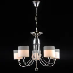 Подвесная люстра Natali Kovaltseva OLBIA 75086/5C CHROME