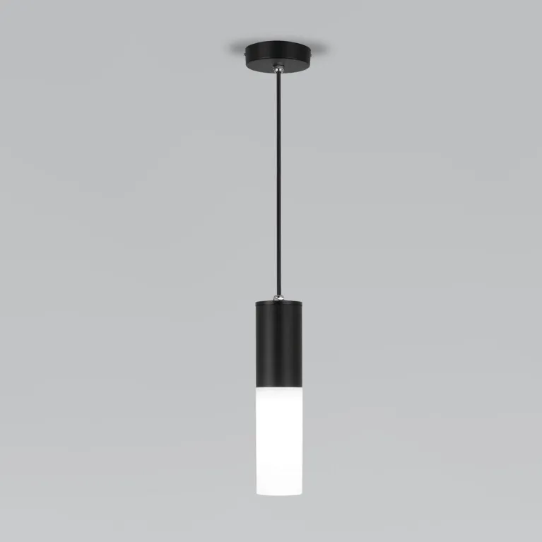 Уличный подвесной светильник Elektrostandard Glas 5602 TECHNO черный a062780 в Нижнем Новгороде