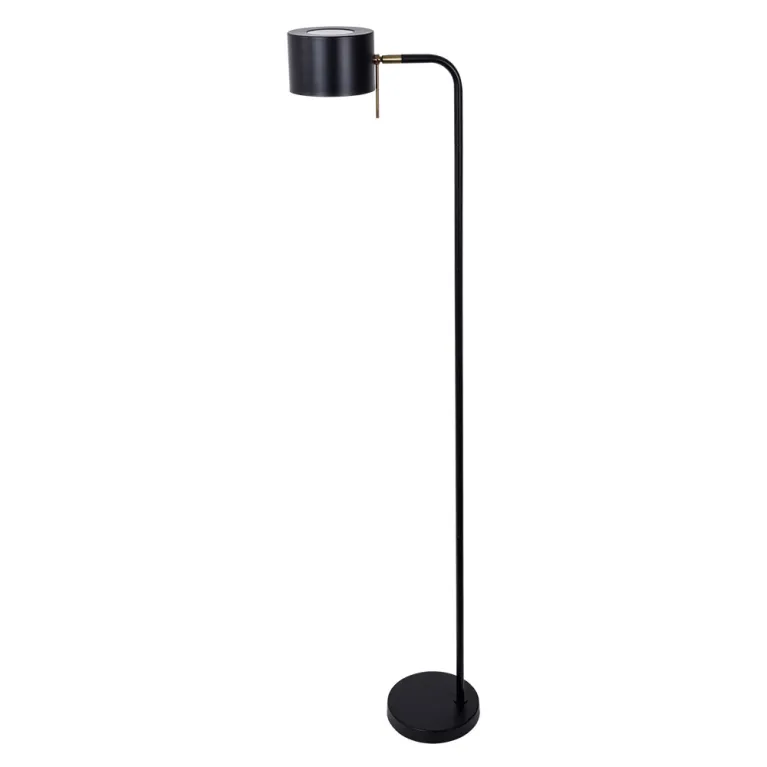 Торшер Arte Lamp Sebastian A7051PN-1BK в Нижнем Новгороде