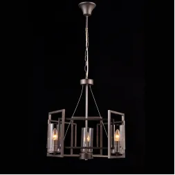 Подвесная люстра Natali Kovaltseva MUNICH 75122-3C GRAY