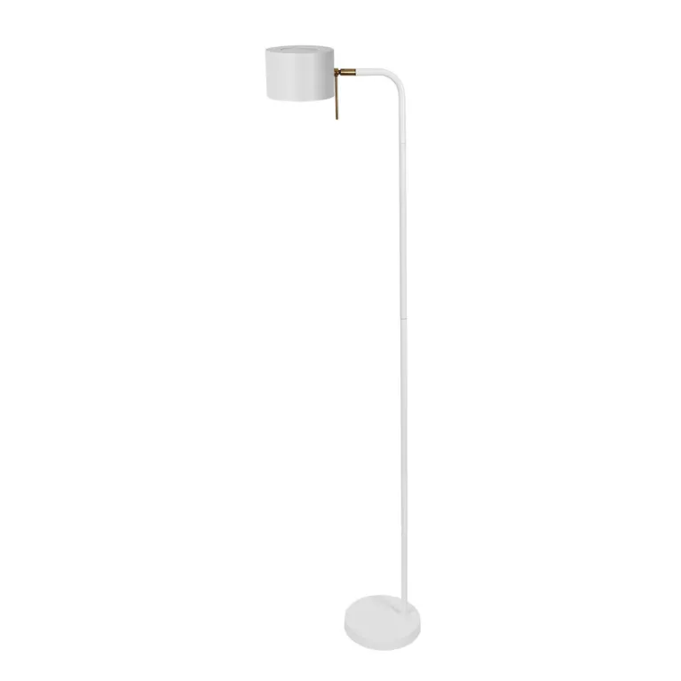 Торшер Arte Lamp Sebastian A7051PN-1WH в Нижнем Новгороде