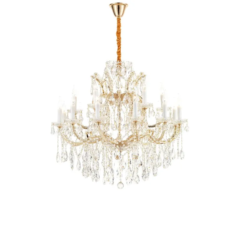 Подвесная люстра iLamp Diamond 6071-18 GD+CL в Нижнем Новгороде