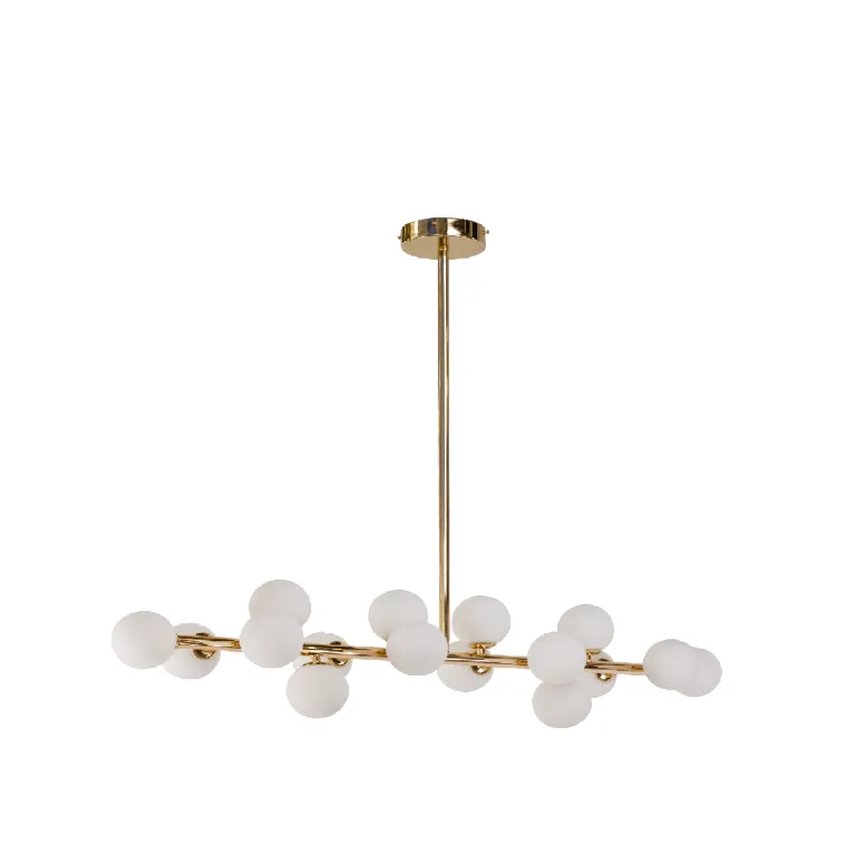 Люстра на штанге AM Group AM486 GOLD L1000 в Нижнем Новгороде