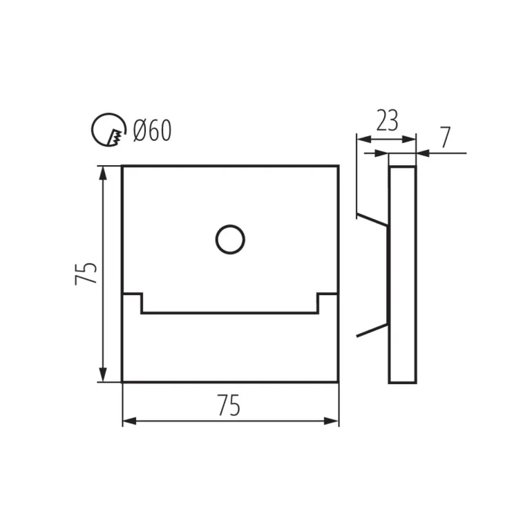 Подсветка лестницы Kanlux SABIK LED P68 B-NW CZ 27086 в Нижнем Новгороде