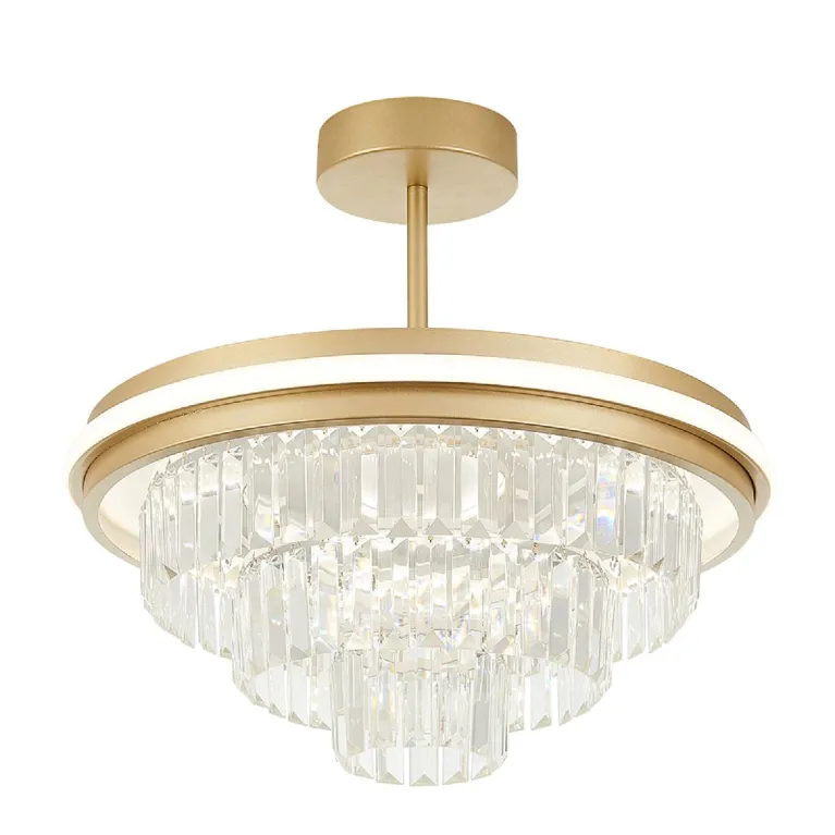Люстра на штанге Natali Kovaltseva Crystal LED LAMPS 81115/3C в Нижнем Новгороде