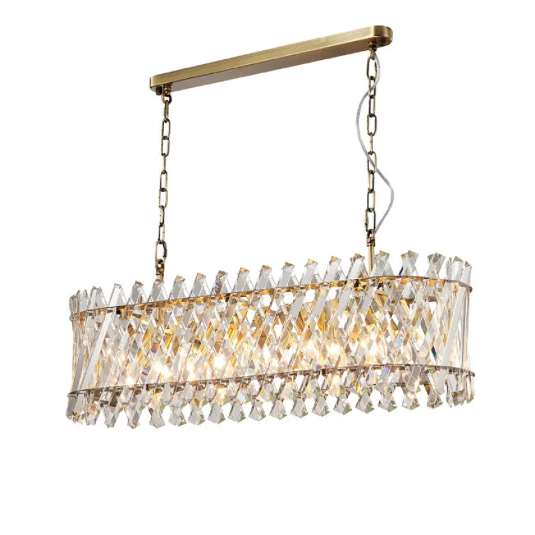Подвесная люстра Lumien Hall Pauline LH0044/10PO-BR-CL в Нижнем Новгороде