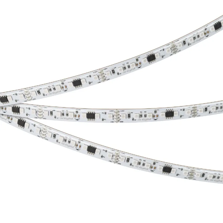 Светодиодная герметичная лента Arlight SPI-SE-A120-10mm 24V RGB-PX6-BPT (23 W/m, IP65, 2835, 5m) 049 в Нижнем Новгороде