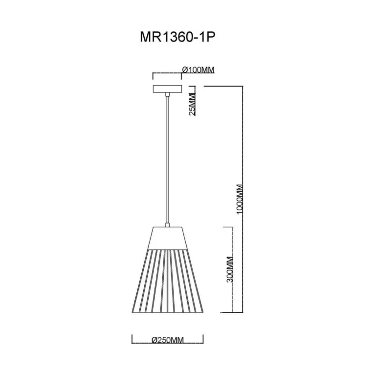 Подвесной светильник MyFar Hill MR1360-1P в Нижнем Новгороде