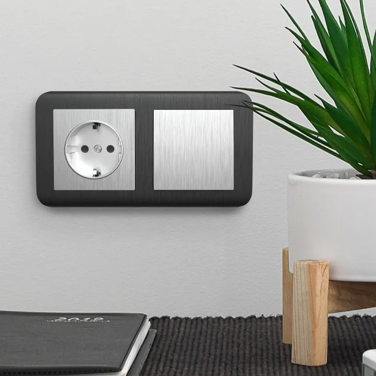 Рамка на 2 поста Werkel Stream графит W0022104 4690389162190 в Нижнем Новгороде