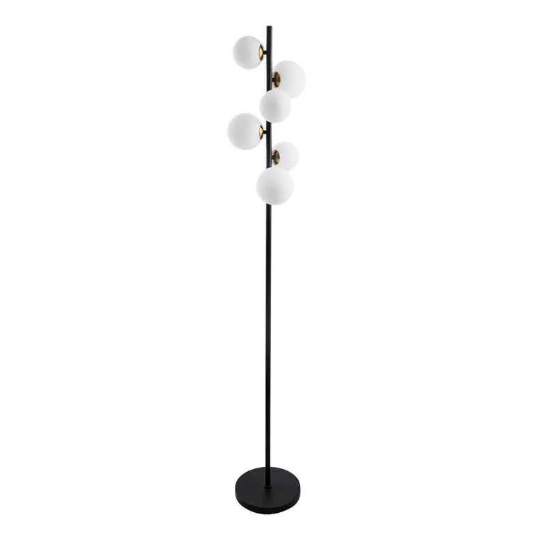 Торшер Arte Lamp Gemini A2243PN-6BK в Нижнем Новгороде