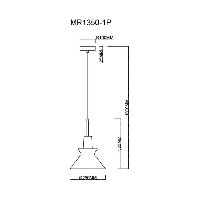 Подвесной светильник MyFar Kristina MR1350-1P в Нижнем Новгороде