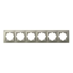 Рамка шестиместная ELBI Vega 510-011400-252