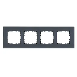 Рамка 4-постовая, стекло Маренго Jasmart G-Glass G1004GC