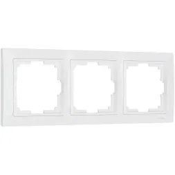 Рамка на 3 поста Werkel Snabb basic белый W0032001 4690389161384