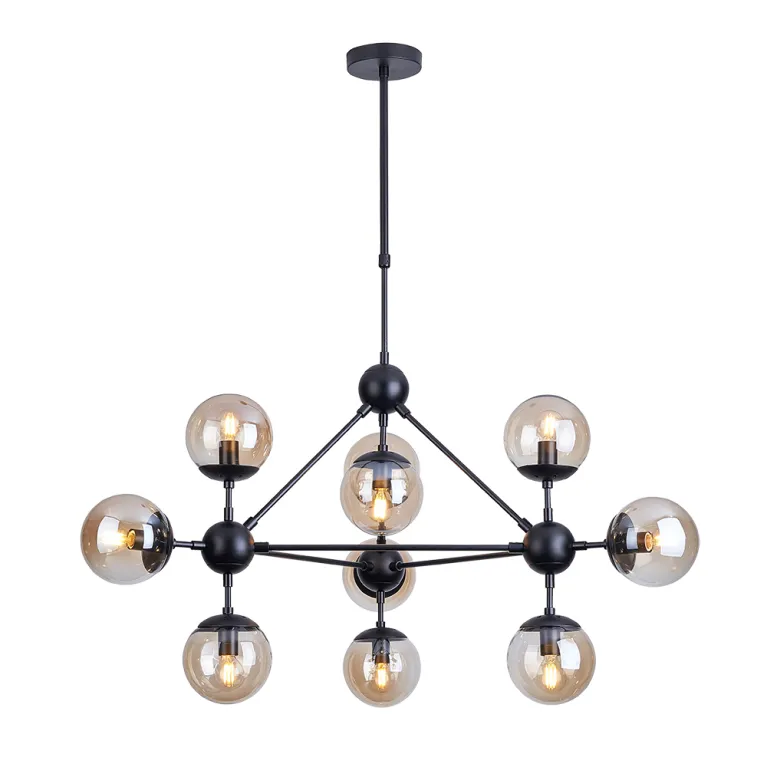 Подвесная люстра Arte Lamp Bolla A1664SP-10BK в Нижнем Новгороде