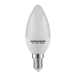 Лампа светодиодная SMD E14 6W 3300K матовая 4690389054884