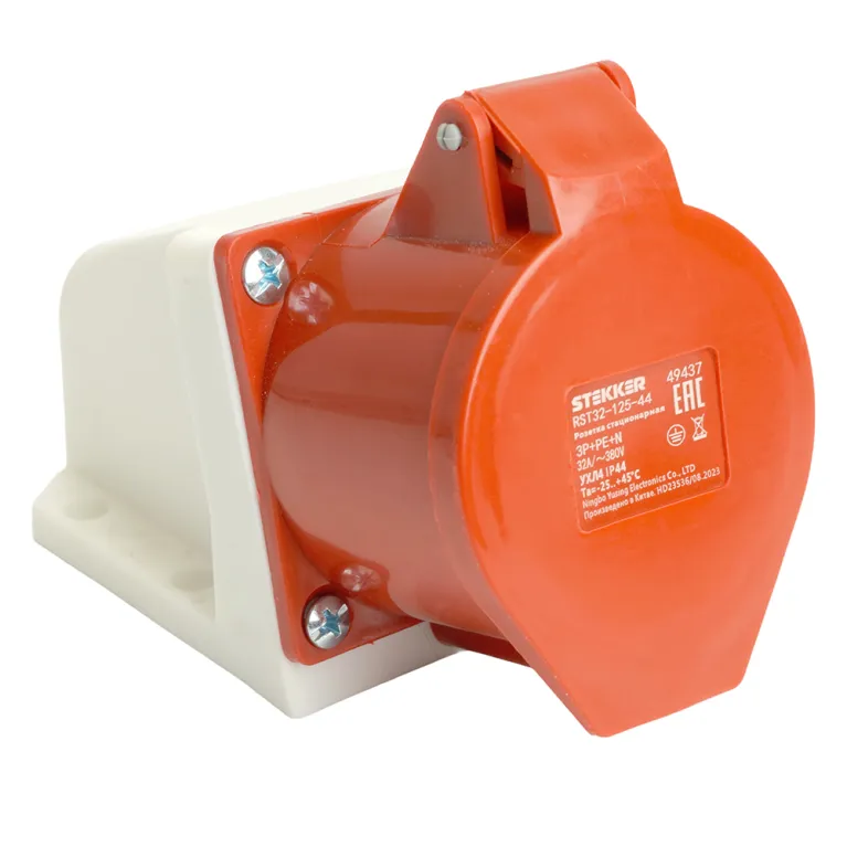 Розетка стационарная Stekker RST32-125-44 49437 в Нижнем Новгороде