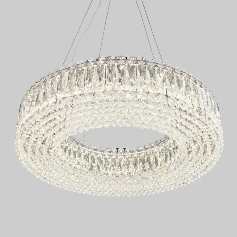 Подвесная люстра Eurosvet Iride 101007 LED хром a071458 в Нижнем Новгороде