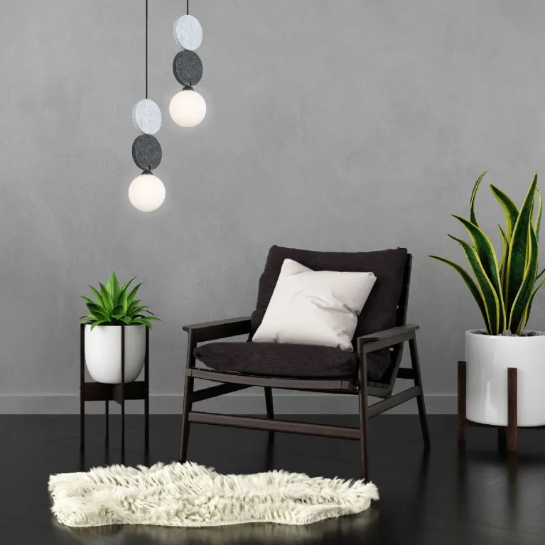 Подвесной светильник Eurosvet Olaf 40073/1 серый a069182 в Нижнем Новгороде