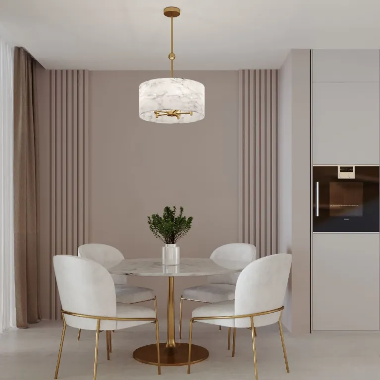 Подвесной светильник Eurosvet Brume 60174/5 латунь a069024 в Нижнем Новгороде