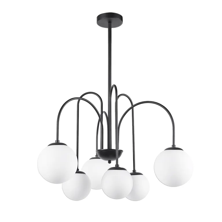 Люстра на штанге Arte Lamp Mebsuta A1675LM-6BK в Нижнем Новгороде