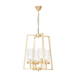 Подвесная люстра Lumina Deco LDP 1247-4 F.GD