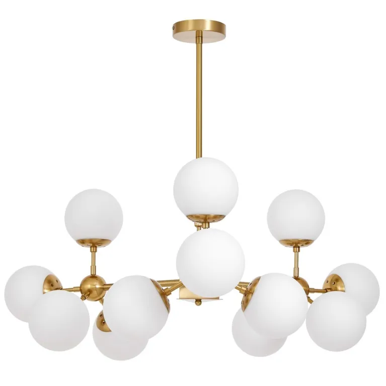 Люстра на штанге Lumina Deco Zodiak LDP 160-12 MD+WT в Нижнем Новгороде
