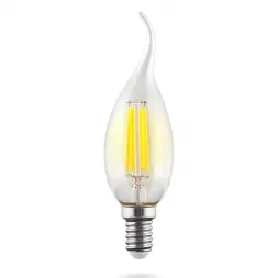 Лампа светодиодная филаментная Voltega E14 9W 2800К прозрачная VG10-CW1E14warm9W-F 7094