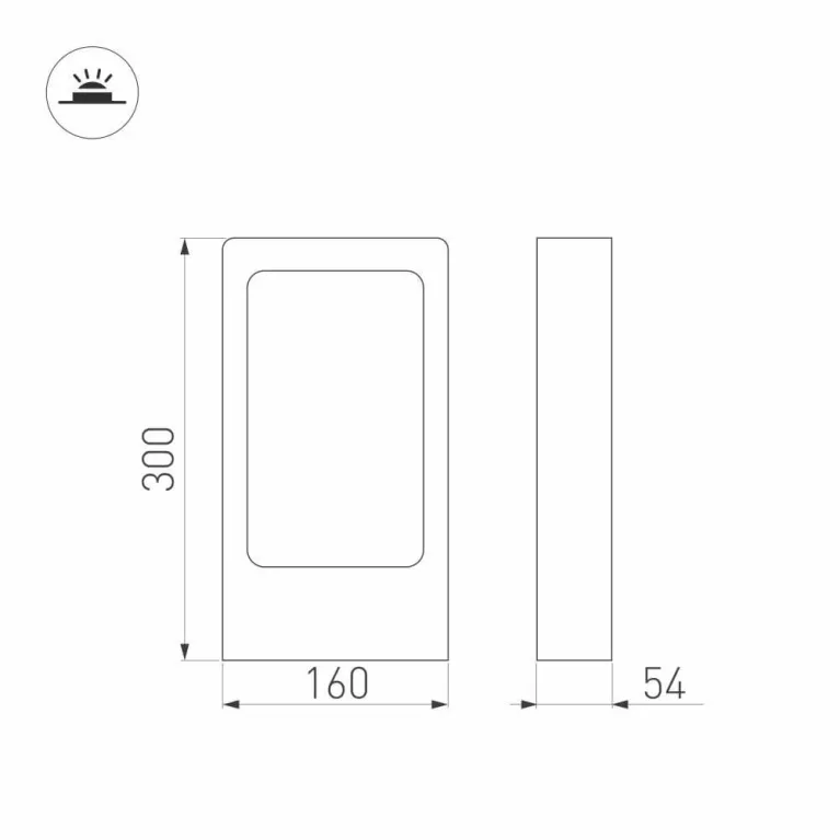 Уличный светодиодный светильник Arlight LGD-Path-Frame-J300B-7W Warm3000 021928(1) в Нижнем Новгороде