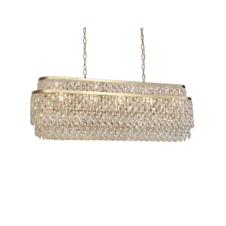 Подвесная люстра Newport Tiffany 8530/120 C oval gold polished М0070717 в Нижнем Новгороде