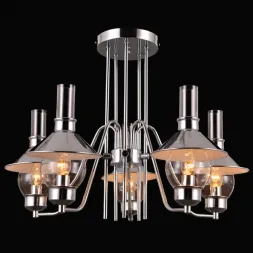 Потолочная люстра Natali Kovaltseva ALABARDA 75055/5C CHROME