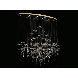 Потолочная люстра Newport Verona 8220/140 С oval gold polished М0070751