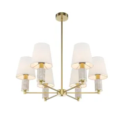 Люстра на штанге Maytoni Lira MOD483PL-06BS