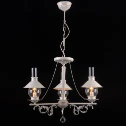 Подвесная люстра Natali Kovaltseva ALABARDA 75052/3C IVORY