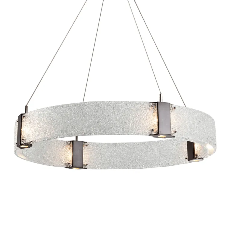 Подвесной светильник Delight Collection Parallel Ring D8028P/R/D800 black/clear в Нижнем Новгороде