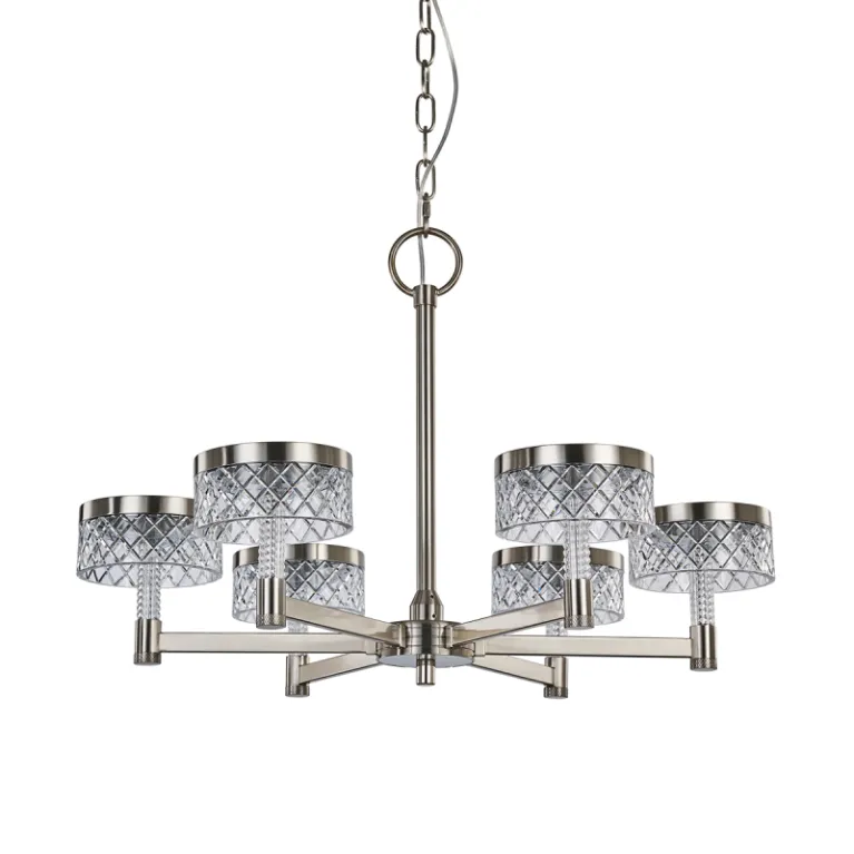 Подвесная люстра Delight Collection MD21020075 MD21020075-6A satin nickel в Нижнем Новгороде