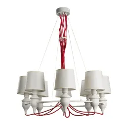 Подвесная люстра Arte Lamp Sergio A3325LM-8WH