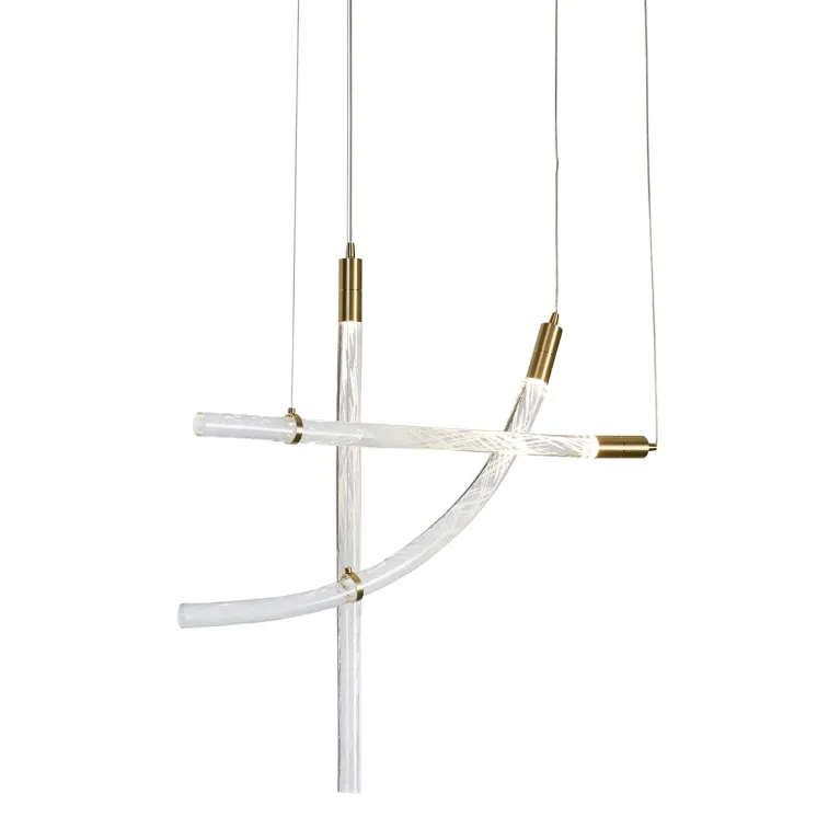 Подвесной светильник Delight Collection OB2412-3 gold/clear в Нижнем Новгороде