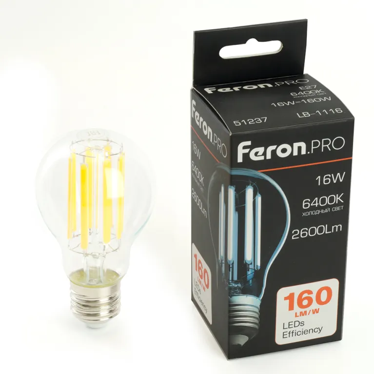 Светодиодная лампа Feron LB-1116 E27 16W 6400K 51237 в Нижнем Новгороде