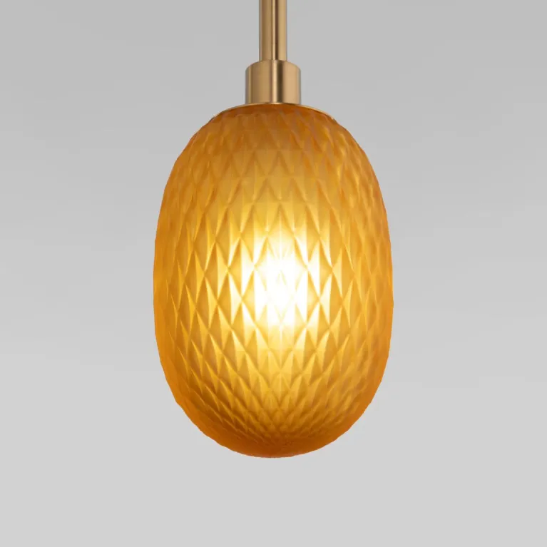 Каскадная люстра Eurosvet Pineapple 50266 дымчатый/прозрачный/янтарный a066528 в Нижнем Новгороде