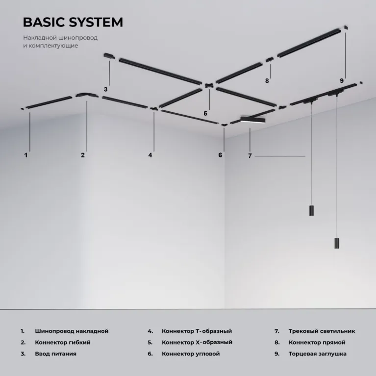 Коннектор угловой с вводом для однофазного шинопровода Elektrostandard 85012/00 4690389217678 в Нижнем Новгороде