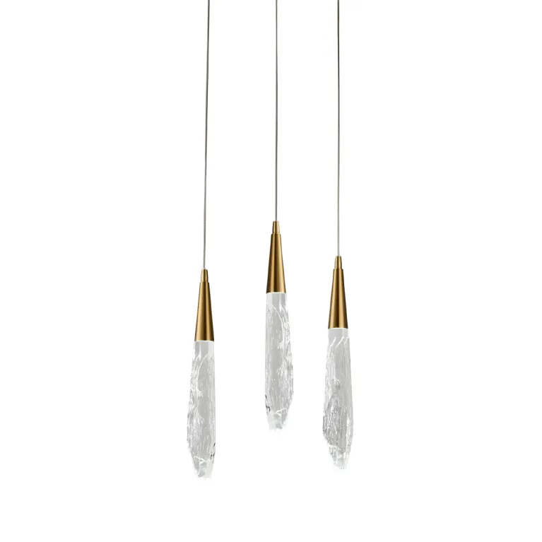 Подвесной светильник Delight Collection OD2438-3 gold/clear в Нижнем Новгороде