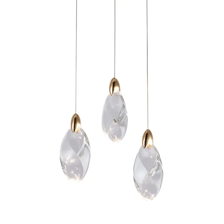 Подвесной светильник Delight Collection OD2439-3 gold/clear в Нижнем Новгороде
