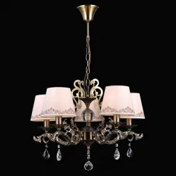 Подвесная люстра Natali Kovaltseva Calais 70012-5C ANTIQUE