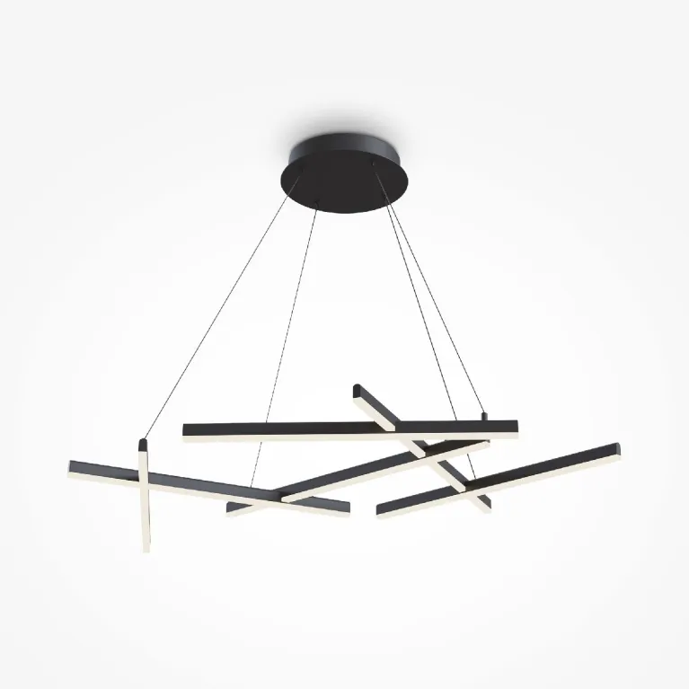 Подвесная люстра Maytoni Line MOD016PL-L80BK в Нижнем Новгороде