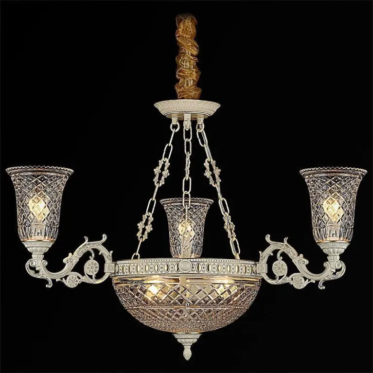 Подвесная люстра Illumico IL7286-6P-48 WT GD в Нижнем Новгороде